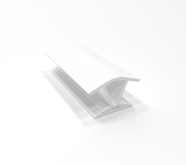 Угол 135* Белый глянец 1м.