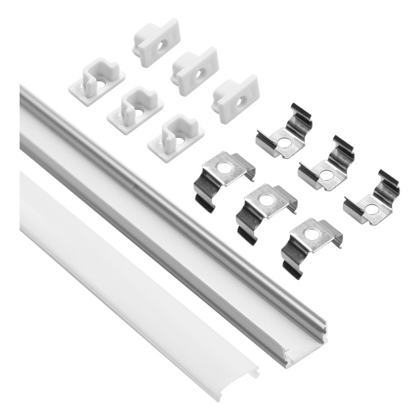 Алюминиевый профиль нак. 2000 х 13.2 х 7 мм ENCENDIENDO 1307, Белый