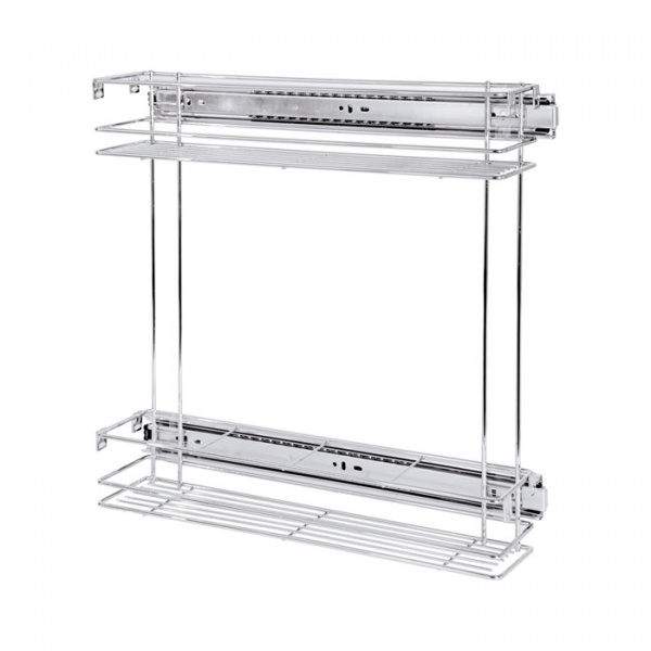 Бутылочница боковая 150 Хром универсальная эконом LOTTI