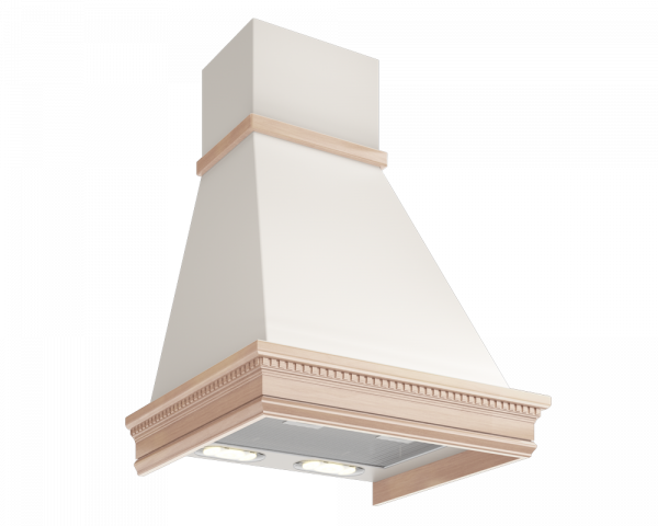 Вытяжка ELIKOR Вилла Луизиана 60П-650-П3Л Бежевый Дуб неокрашенный.