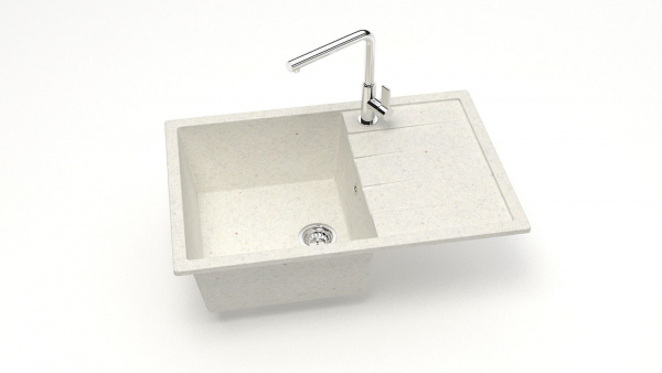 Мойка прямая F 161 Q7 Хлопок матовый