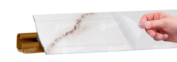 Плинтус LB 231 Оникс кремовый 3,0 м101