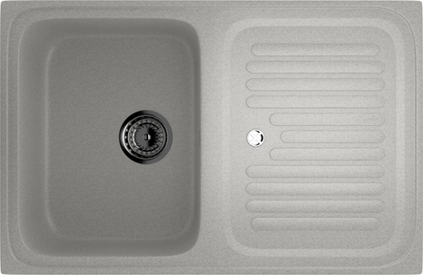 Мойка прямая U502 Серый