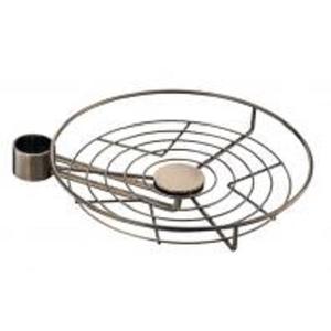 Полка боковая сетчатая 247-1 диаметр 360 мм Античная бронза Kalibra