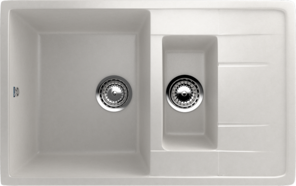 Мойка двойная U205 Ультра-белый