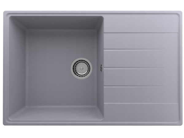 Мойка прямая Quartz Prima 780 Бетон