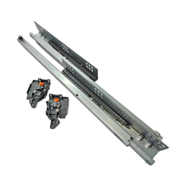 Направляющая скрытая 500 мм доводчик ЧВ DTC 25 кг.