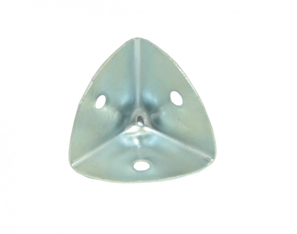 Уголок трехсторонний 30х30х30 мм Цинк Металлист