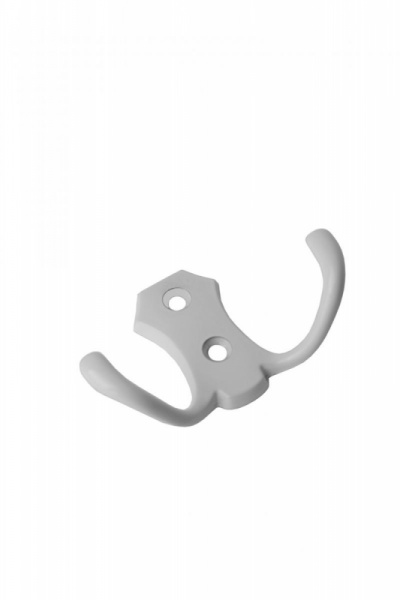 Крючок 2х рожковый RENAL Белый SETE