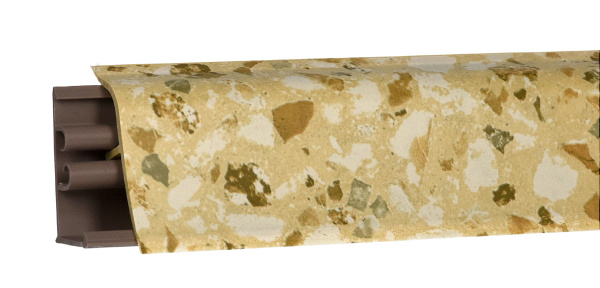 Плинтус LB-38 3м Пёстрый камень 6136