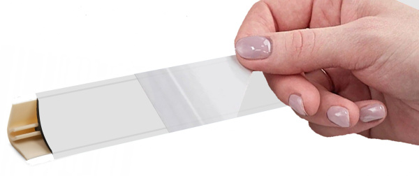 Плинтус LB 15 Белый 3,0 м 11