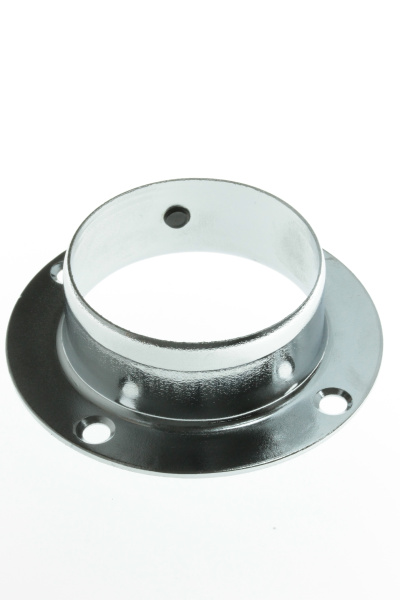 Фланец проходной с фиксацией диаметр 50 мм Хром FIT 