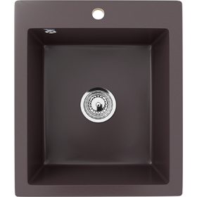 Мойка квадратная U404 Шоколад 