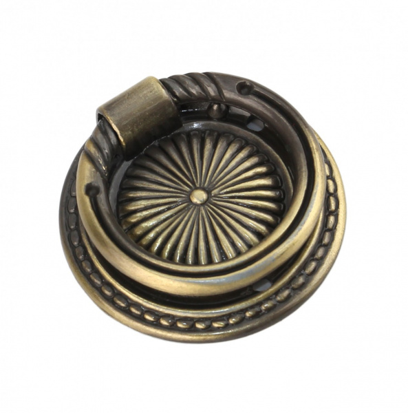 Ручка кнопка RC 028 Латунь старинная