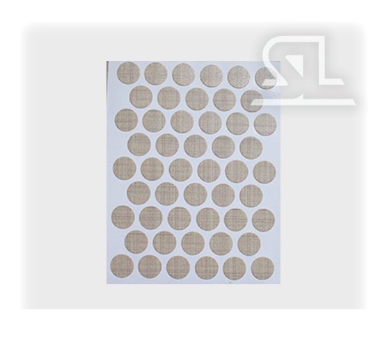 Пластиковые заглушки самоклеящиеся 18мм для евровинта L3027 Аликанте PACIFIC