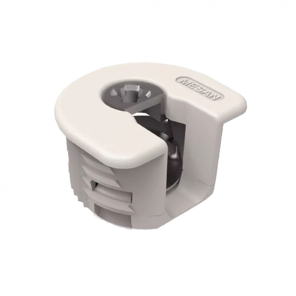 Полочный эксцентрик Mesan Raffix d20мм Белый