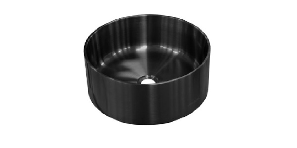 Мойка накладная круглая MOON PR 6804 Графит 3мм