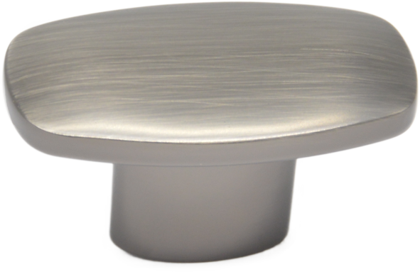 Ручка кнопка ED 2801 Никель брашированный чёрный