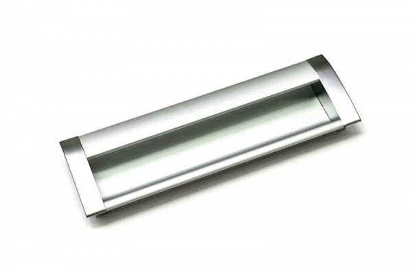 Ручка врезная UА106 128 Алюминий СНЯТ