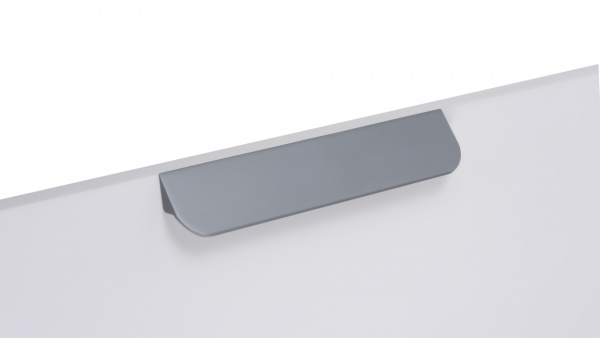 Ручка скоба TICK RS 156 96 Серый Алюминий