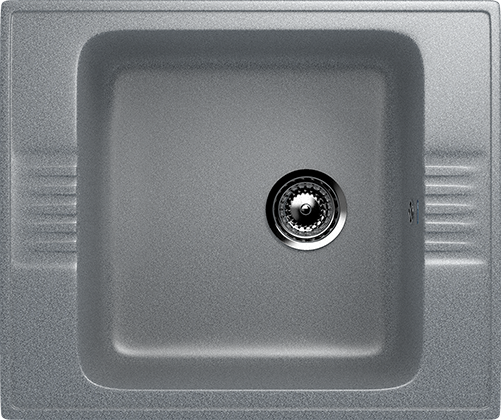 Мойка квадратная U204 Тёмно-серый 