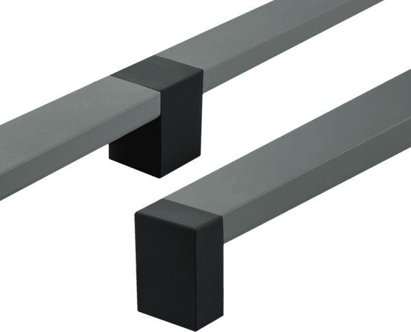 Ручка скоба Fusion L=1500 1484 мм матовый Графит AQ