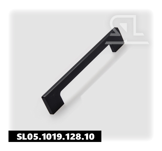 Ручка скоба SL 1019 128 алюминий Чёрный SL