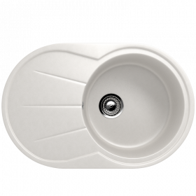 Мойка овальная U503 Ультра-белый 