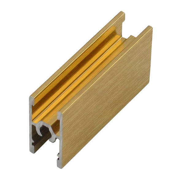 Делитель двухсторонний со стяжкой Золото брашированное 5900 мм