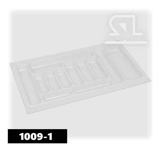 Лоток для столовых приборов 900 85*49 Белый глянец SL 