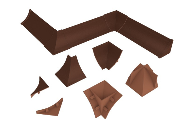 Комплект для плинт. LB-23 Дуб