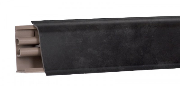 Плинтус LB-38 3м Гранит чёрный 688
