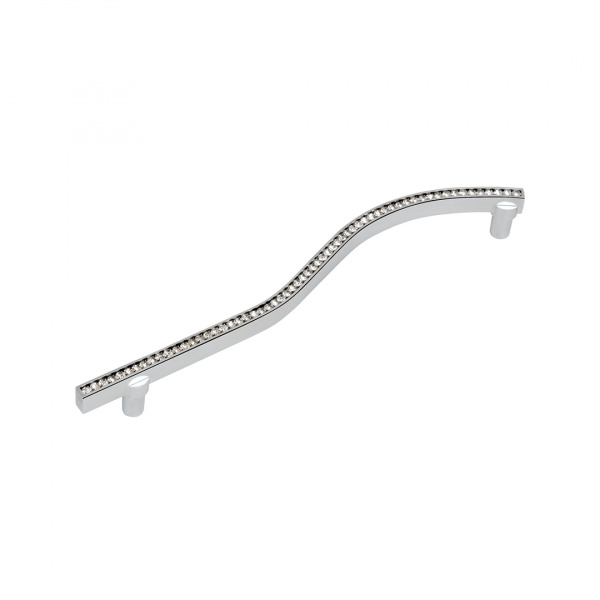 Ручка скоба 28 224 Левая Хром Кристалл