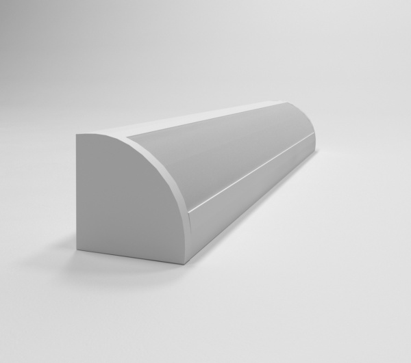 Профиль угловой для светодионой ленты Белый 2м.