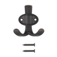 Крючок 2х рожковый 5803 Тёмно-бронзовый EDSON