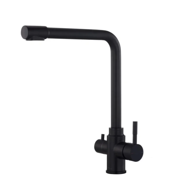 Смеситель B3630 Чёрный с краном для питьевой воды