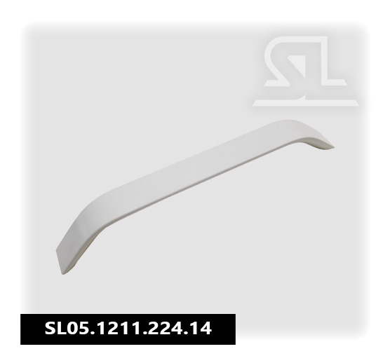 Ручка скоба SL 1211 224 мм. алюминий Белый SL