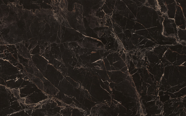 Столешница глянцевая 38х1200х3000 Мрамор марквина чёрный