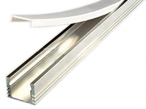 Алюминиевый профиль PDS-S-2000 ANOD 2м матовый Серебро Arlight