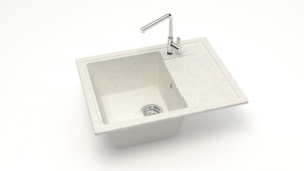 Мойка прямая F150 Q7 Хлопок матовый