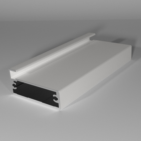 Профиль F1-11 рамочный широкий Белый матовый 8мм Rosla