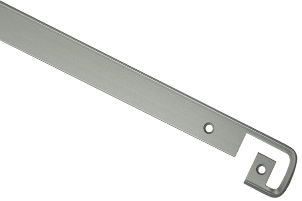 Плата стыковочная для столешниц 38мм "Скиф" и "АМК-Троя" длина 600мм Серебро FIT