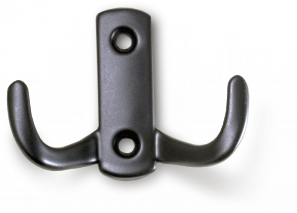 Крючок 2-х рожковый K2345MGr Серый матовый Paolo Mozerro