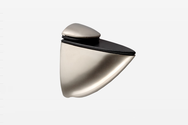 Держатель для стеклянных полок СРЕДНИЙ 28 Хром AMIX