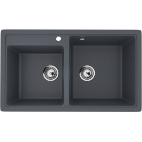Мойка двойная U200 Антрацит