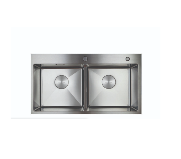 Мойка AVIVACOM 3мм 780*450мм Сатин 2 чаши 