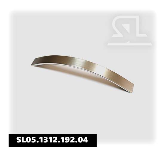 Ручка скоба SL 1312 192 мм. алюминий Нержавеющая сталь SL 