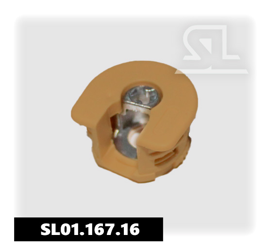 Полочный эксцентрик Mesan Raffix d20мм Дуб