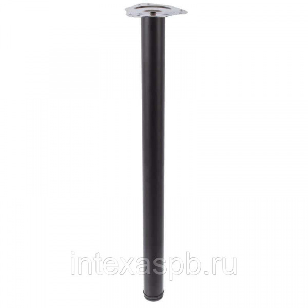Нога-опора 60х820 мм площадка Чёрная INTEXA
