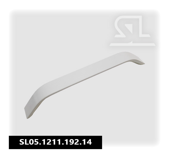 Ручка скоба SL 1211 192 мм. алюминий Белый SL